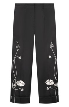 Шелковые брюки PRADA, арт. P205E-1XZY-F0967-202, фото 1