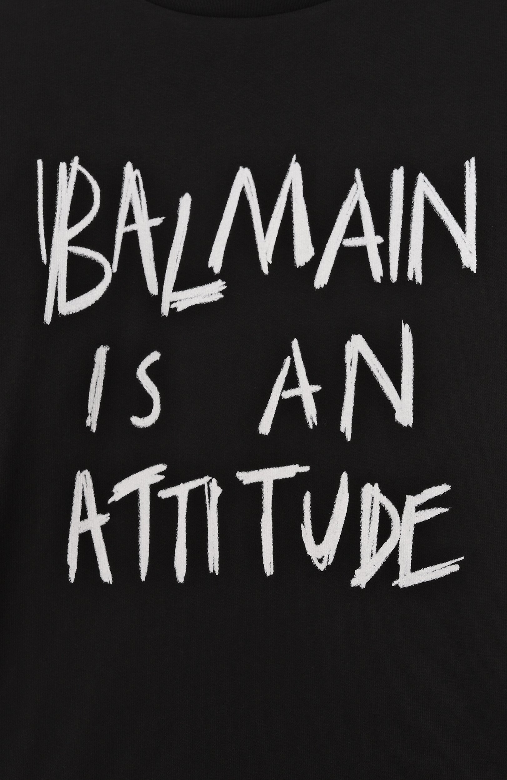 Хлопковая футболка BALMAIN, арт. BZ8H01, фото 3