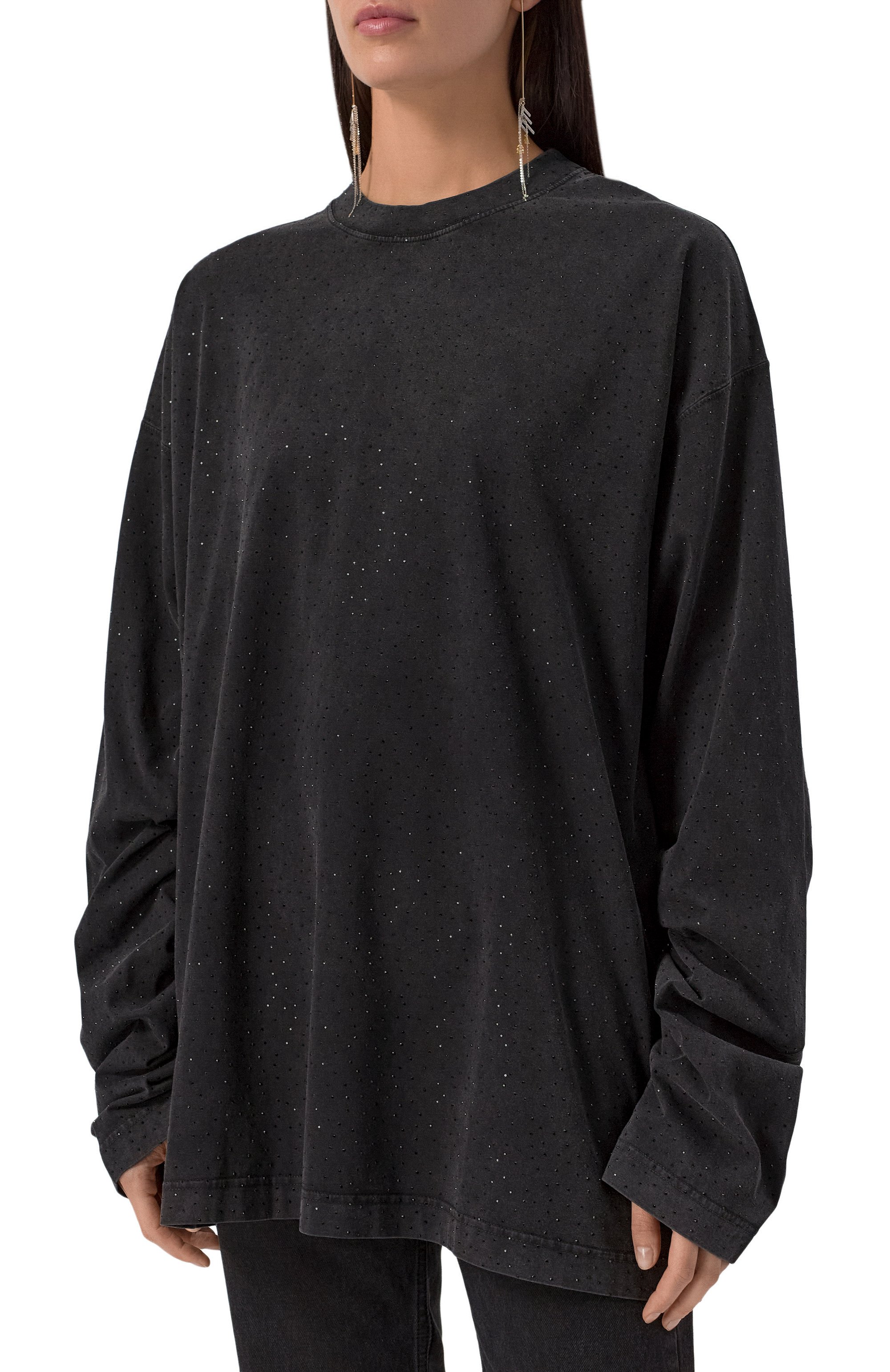 Хло пковый лонгслив VETEMENTS, арт. UE64LS550B/LIGHT JERSEY, фото 6