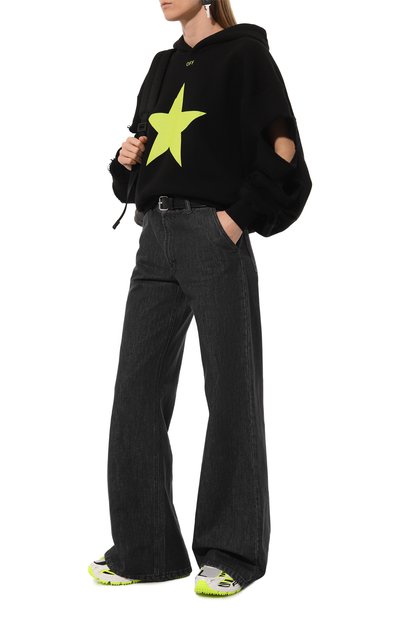 Хлопковое худи OFF-WHITE, арт. 0WBB067W24FLE003, фото 2