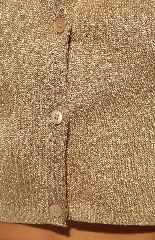 Кардиган Miu Miu MMF586-10U4-F0056 Золотой  MMF586-10U4-F0056 Фото 5