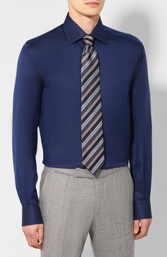 Сорочка из смеси хлопка и шелка BRIONI, арт. RCL9/0Z006, фото 4