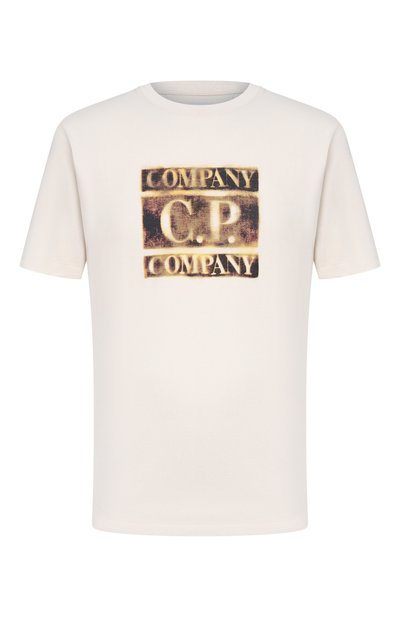 Мужская хлопковая футболка C.P. COMPANY, арт. 20CMTS141A/110579W