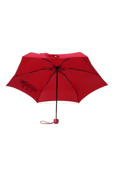 Складной зонт MOSCHINO красного цвета по цене 10750 руб., арт. 8425 SUPERMINI, фото 3 Складной зонт MOSCHINO, арт. 8425 SUPERMINI, фото 3