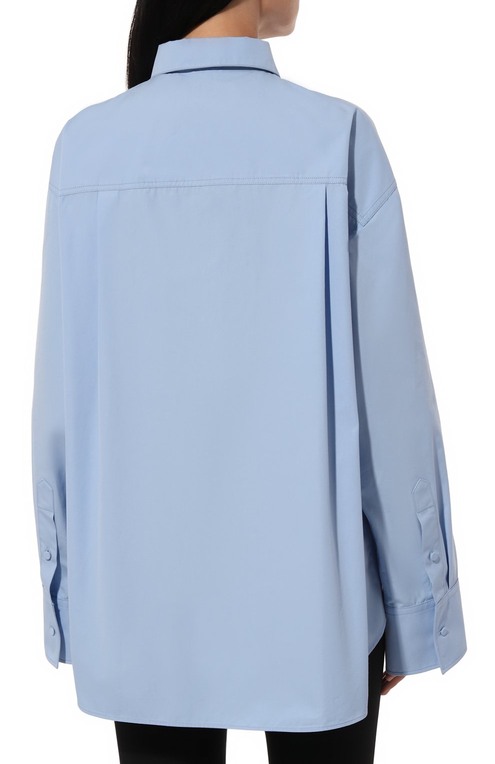 Хлопковая рубашка VALENTINO, арт. 3B0AB5L2/5DN, фото 4