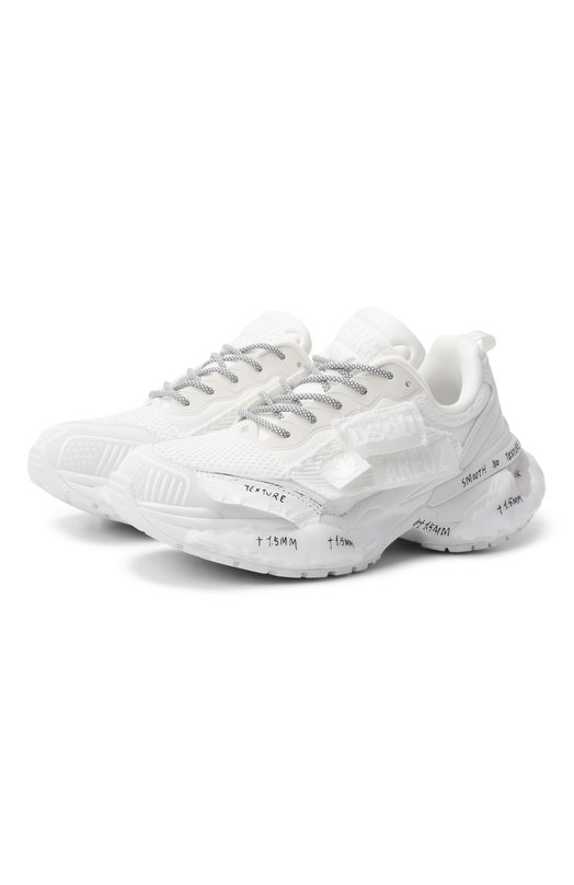 Текстильные кроссовки Faster Dsquared2 SNM0461/35508740 Белый SNM0461/35508740