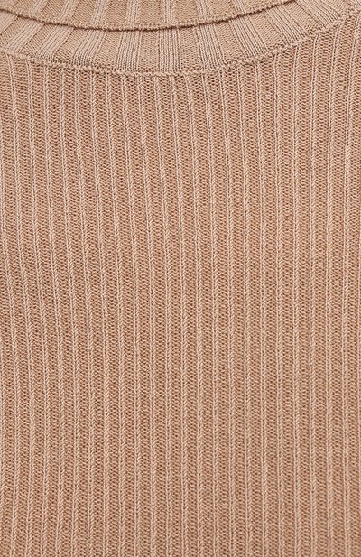 Платье из вискозы ANDREADAMO светло-бежевого цвета по цене 57600 руб., арт. ADFW21DR07031475, фото 5 Платье из вискозы ANDREADAMO, арт. ADFW21DR07031475, фото 5