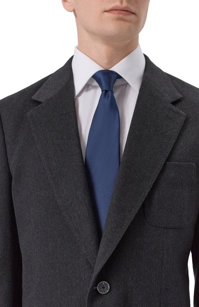 Мужской шелковый галстук ZILLI, арт. CRAV02M0600VPL000