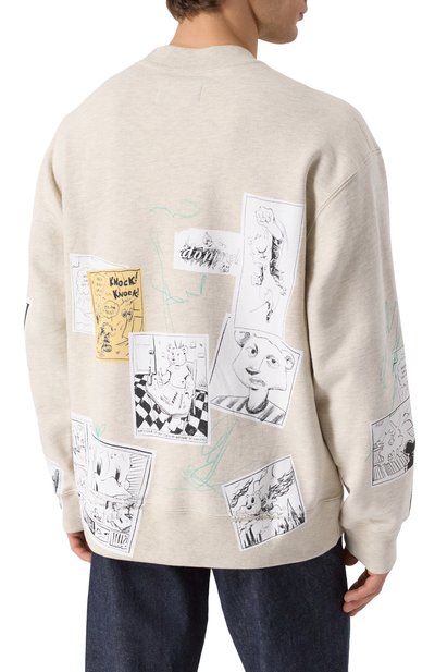 Хлопковый свитшот DOMREBEL, арт. FUNNIES/SWEATHIRT, фото 4