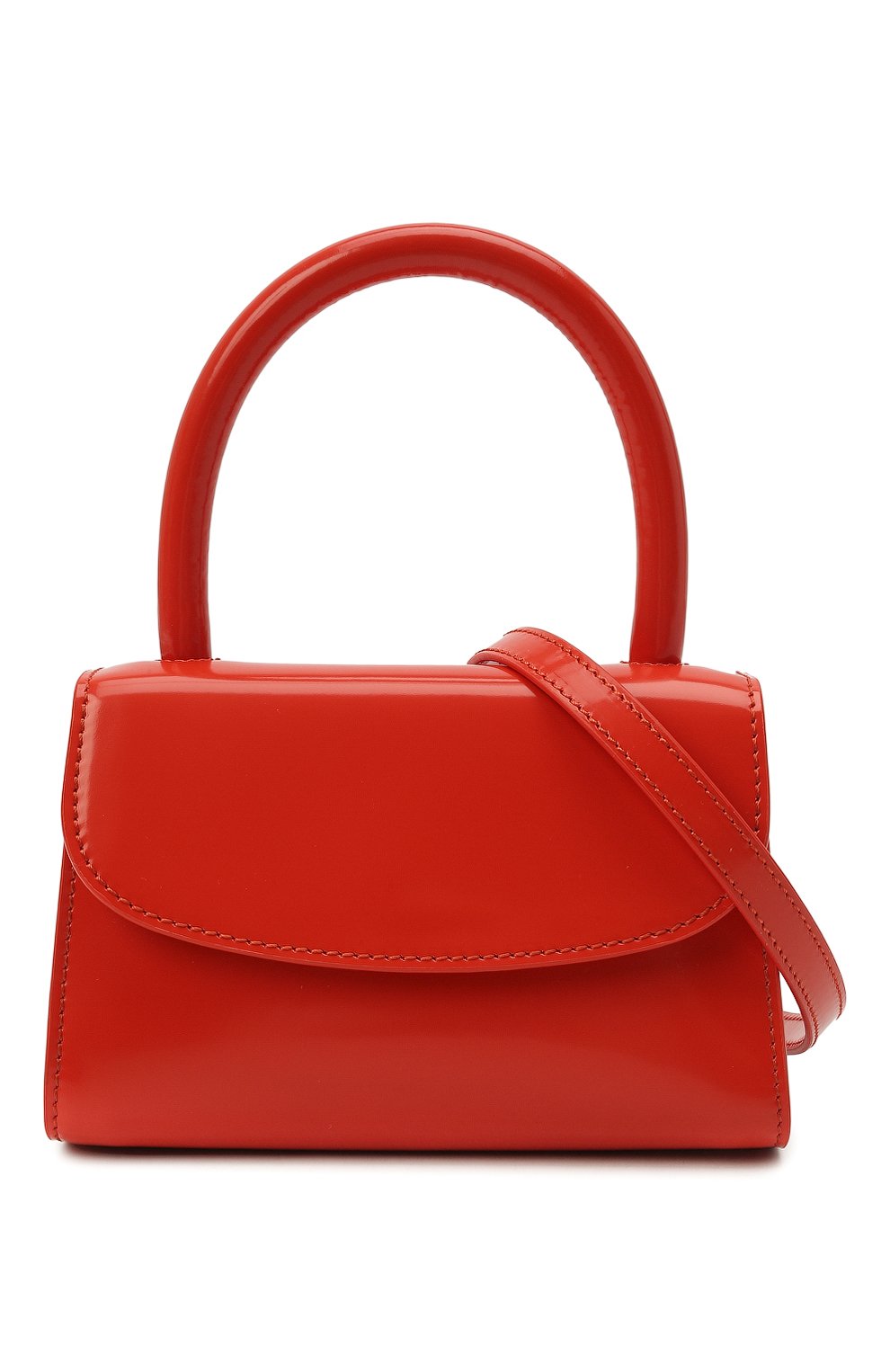 Сумка mini BY FAR красного цвета по цене 62950 руб., арт. 21PFMINASCWSMA, фото 6 Сумка mini BY FAR, арт. 21PFMINASCWSMA, фото 6