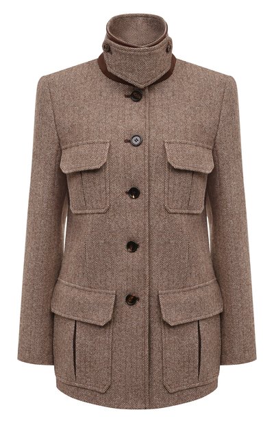 Шерстяной жакет CHLOÉ, арт. CHC24WVE03190, фото 1