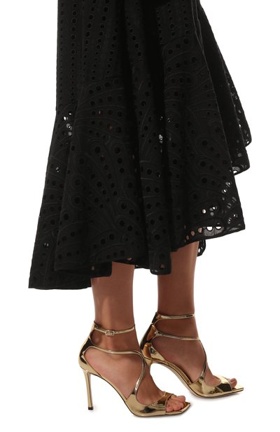 Кожаные босоножки azia 95 JIMMY CHOO, арт. AZIA 95/QUI, фото 3