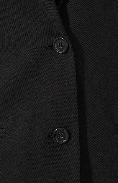 Жилет из смеси хлопка и льна HELMUT LANG черного цвета по цене 57000 руб., арт. J10HW103, фото 5 Жилет из смеси хлопка и льна HELMUT LANG, арт. J10HW103, фото 5