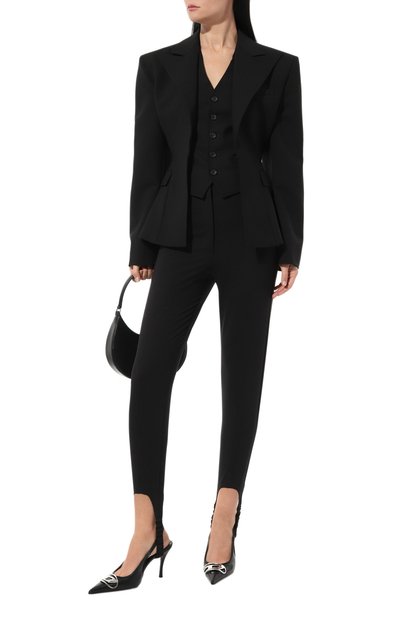 Шерстяные брюки со штрипками GIUSEPPE DI MORABITO, арт. FW23085PA-229, фото 2