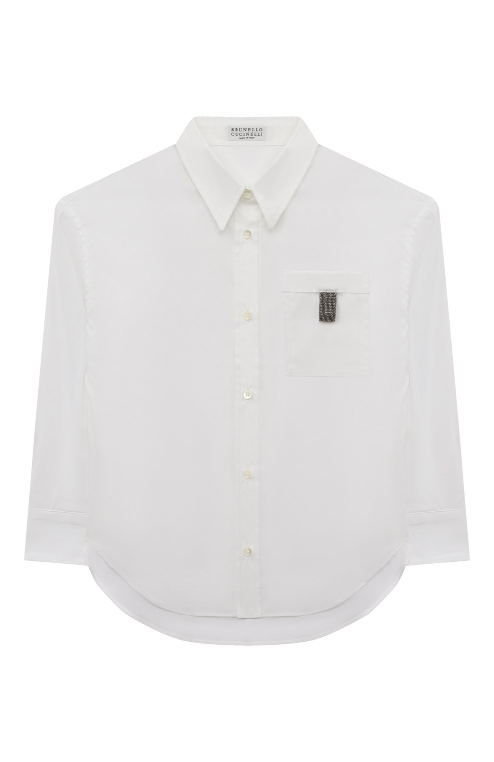 Хлопковая блузка BRUNELLO CUCINELLI, арт. B0091C832B, фото 1