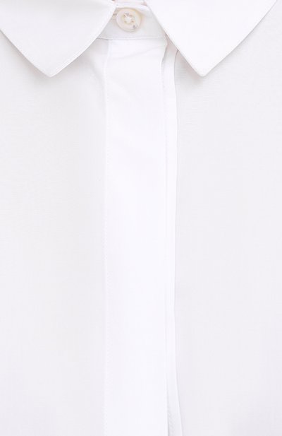 Хлопковая рубашка JIL SANDER, арт. JSX0600005-W0244300, фото 5