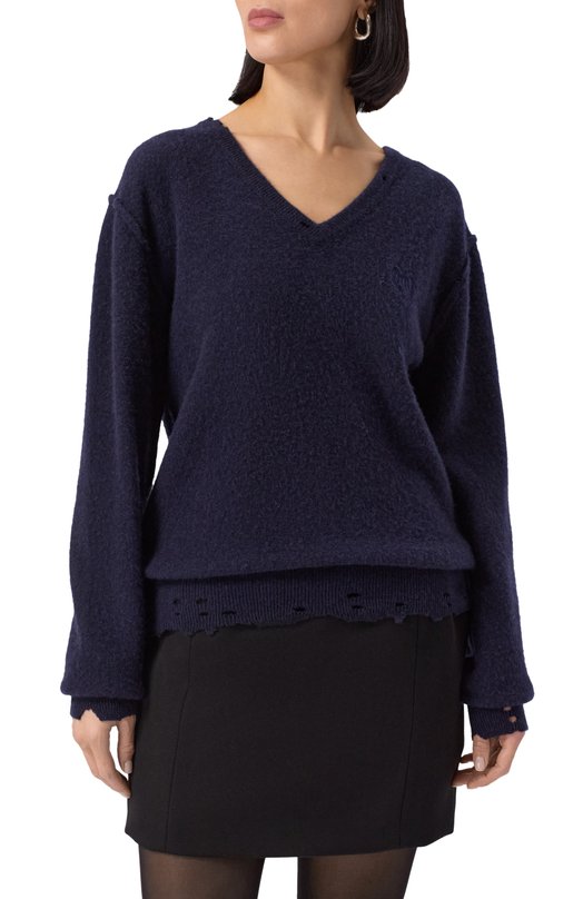 Кашемировый свитер Balenciaga 828163/T4149 Синий  828163/T4149 Фото 3