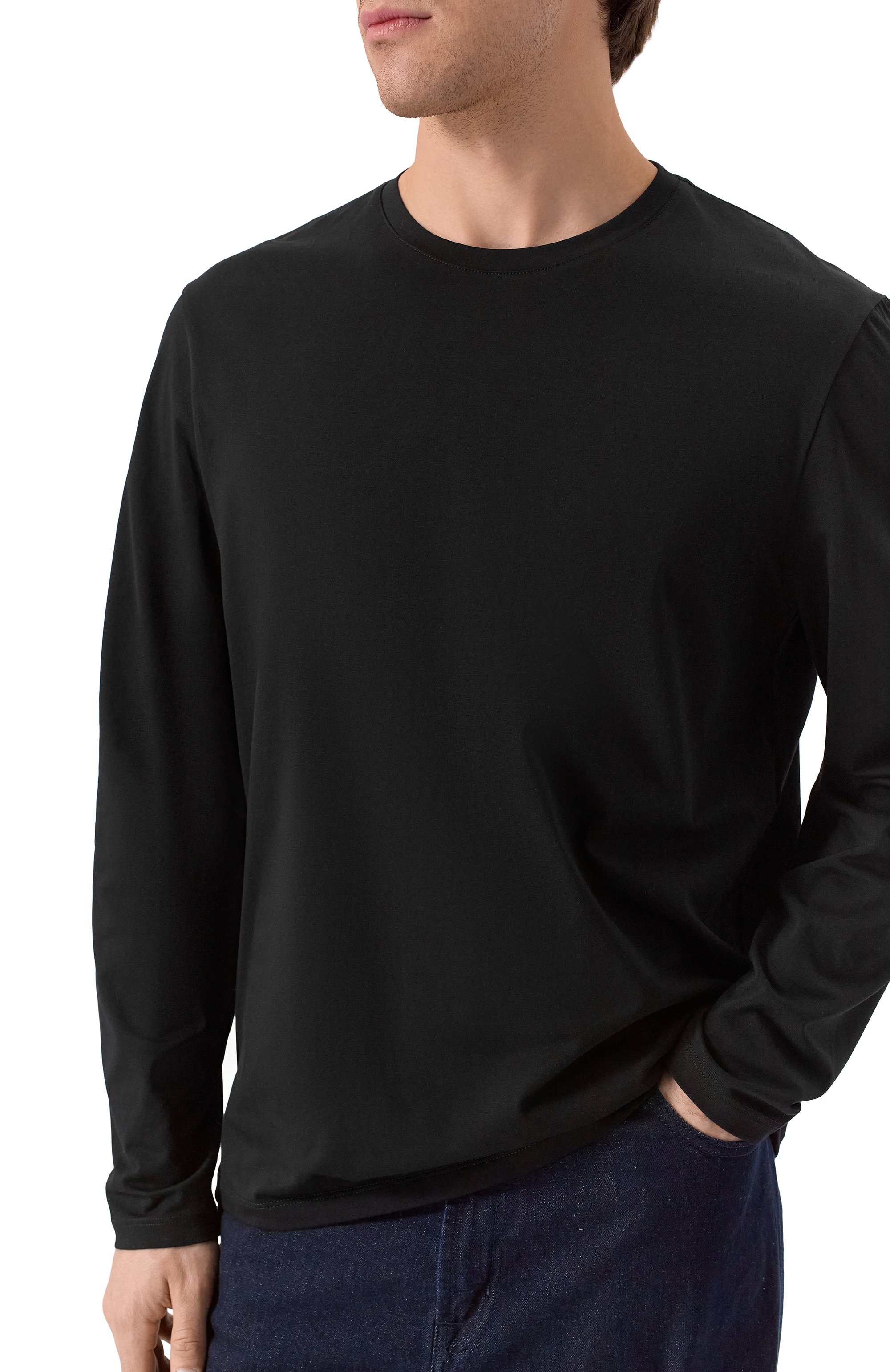 Хлопковый лонгслив 7 FOR ALL MANKIND, арт. 7MLS1237, фото 5