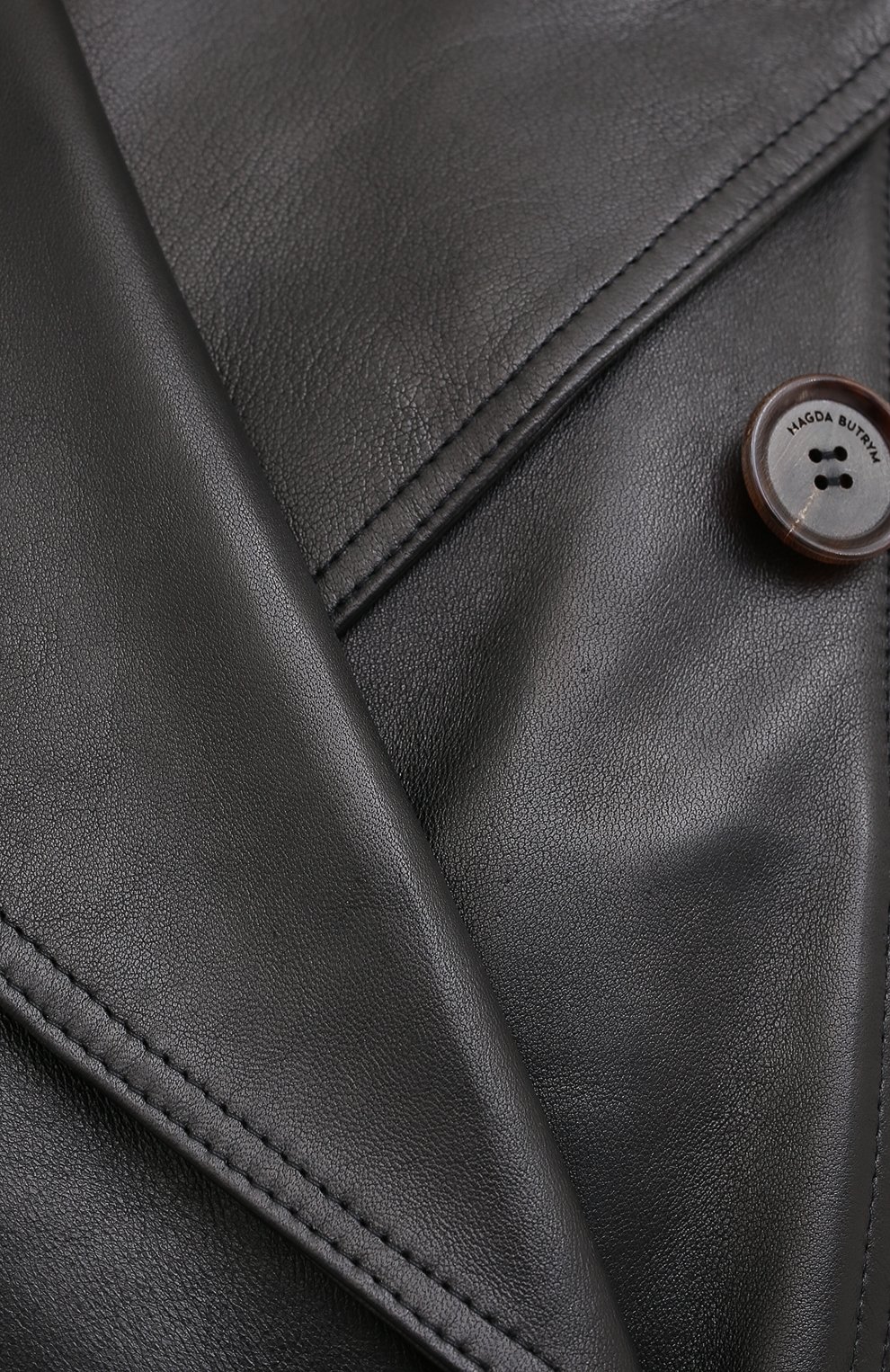 Кожаный тренч MAGDA BUTRYM, арт. 1835208008, фото 5