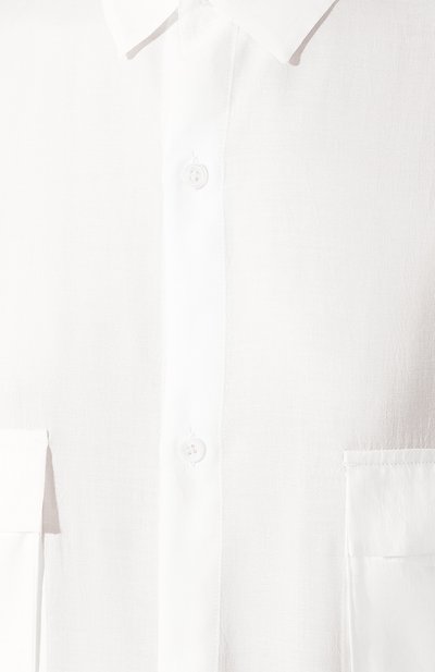 Платье YOHJI YAMAMOTO белого цвета по цене 83600 руб., арт. NN-B52-201, фото 5 Платье YOHJI YAMAMOTO, арт. NN-B52-201, фото 5