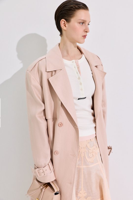 Хлопковый лонгслив-хенли Dolce & Gabbana F8W44T/FU7AV Кремовый  F8W44T/FU7AV Фото 6