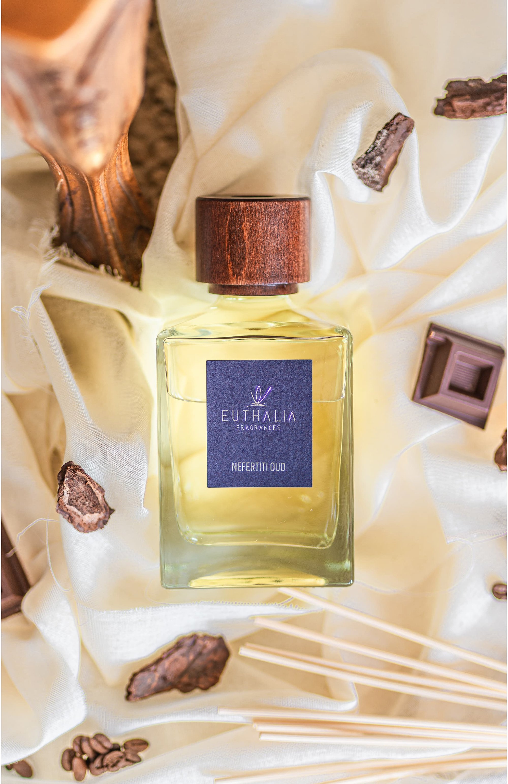 Диффузор nefertiti oud (100ml) EUTHALIA FRAGRANCES, арт. 4603336950153, фото 3