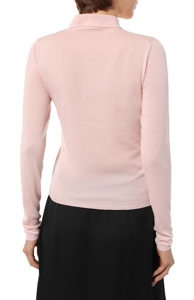 Поло из кашемира и шелка PRADA, арт. P24N1H-10G4-F0AL2-221, фото 4