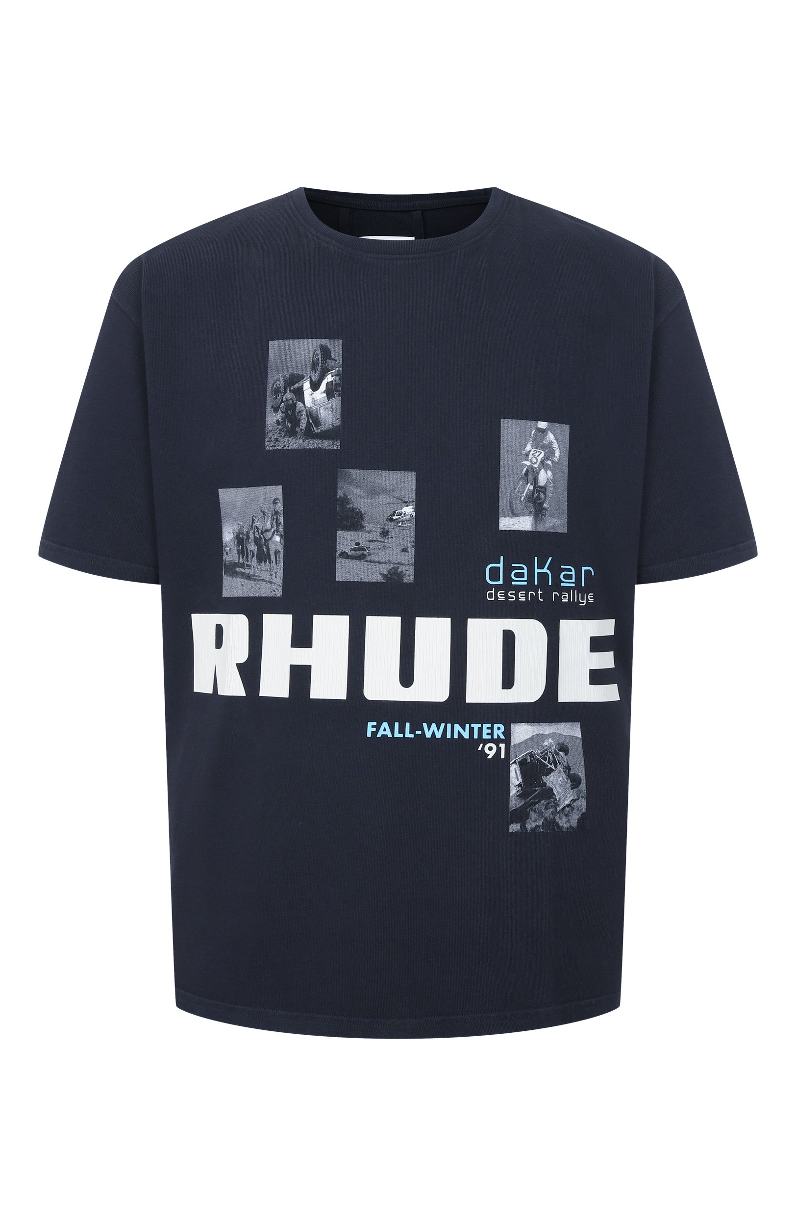 Хлопк овая футболка RHUDE, арт. RHPF26TT03012, фото 1