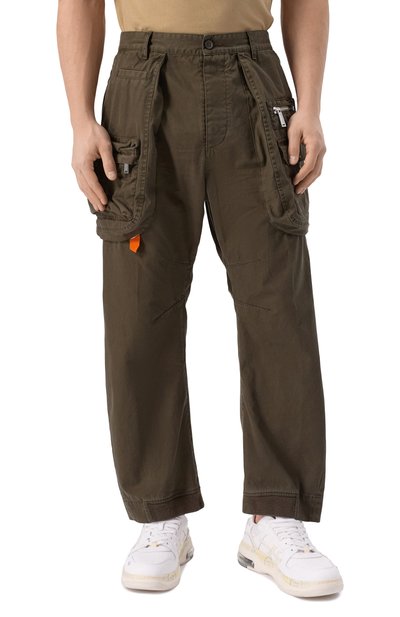 Хлопковые брюки-карго DSQUARED2, арт. S74KB1027/S41794, фото 3