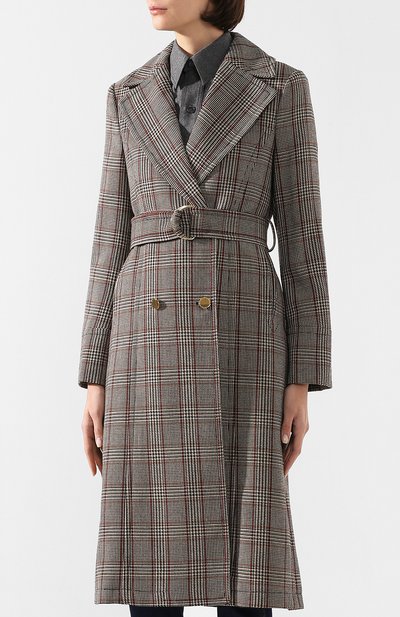 Шерстяное пальто STELLA MCCARTNEY черного цвета по цене 232000 руб., арт. 578614/SNB81, фото 3 Шерстяное пальто STELLA MCCARTNEY, арт. 578614/SNB81, фото 3