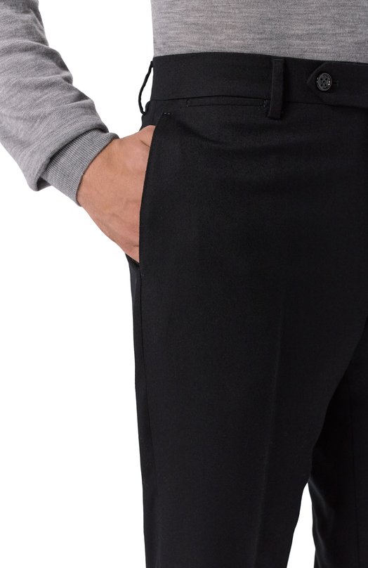 Шерстяные брюки Berwich VULCAN0 195/RD5470 Чёрный  VULCAN0 195/RD5470 Фото 5