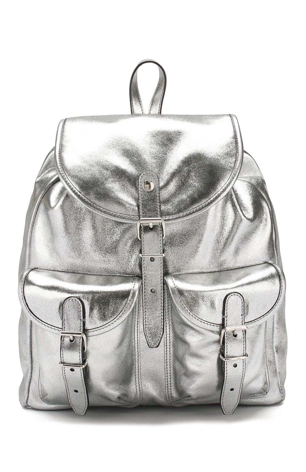 Рюкзак venice SAINT LAURENT серебряного цвета по цене 280000 руб., арт. 605113/1Q30N, фото 1 Рюкзак venice SAINT LAURENT, арт. 605113/1Q30N, фото 1