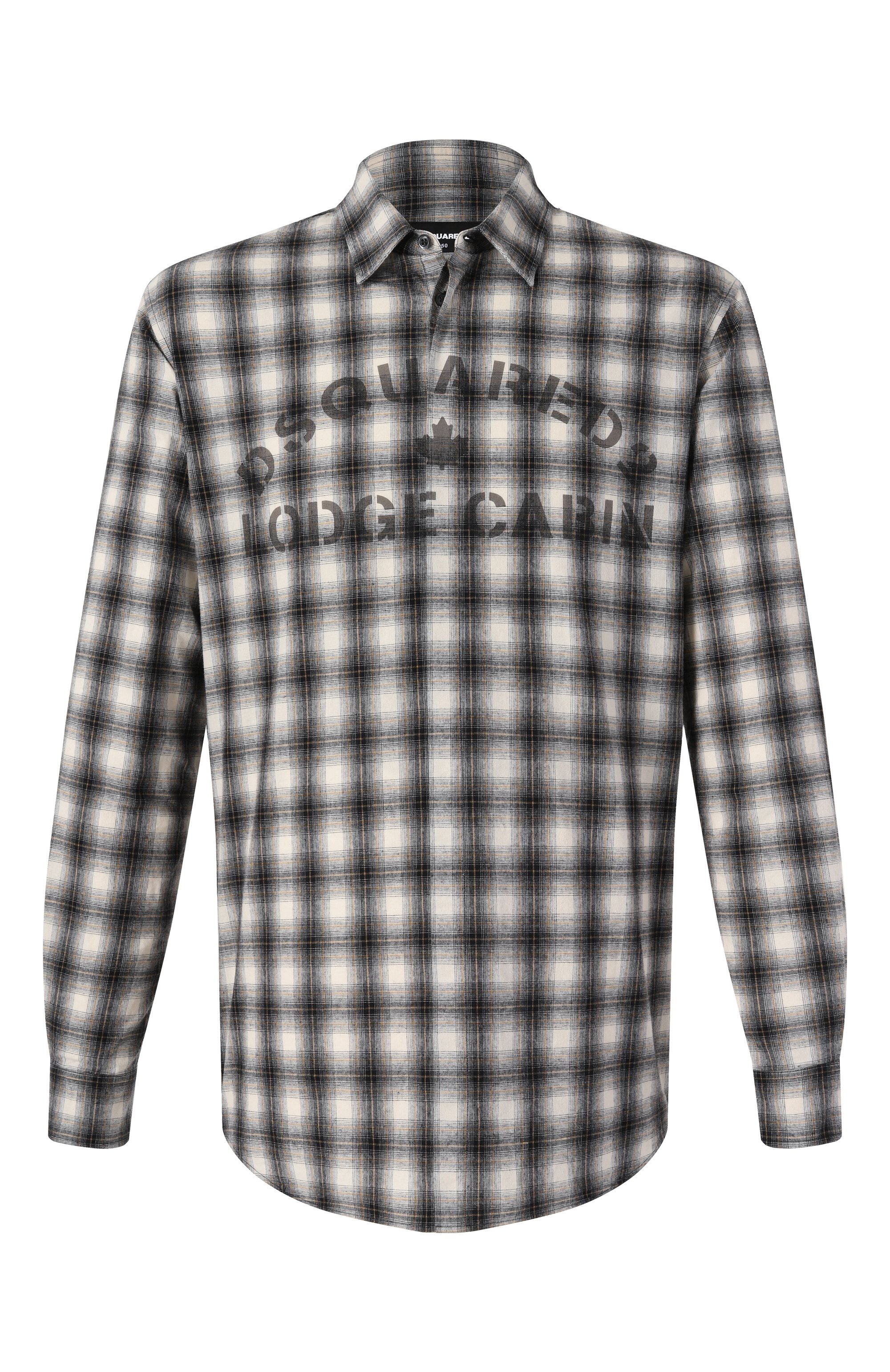 Хлопковая рубашка DSQUARED2, арт. S74DM0918/D35161, фото 1