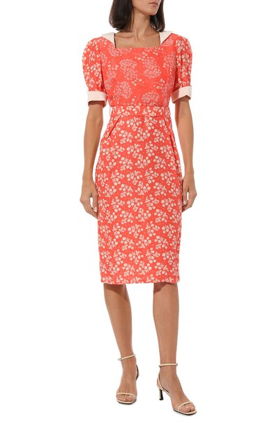 Шелковое платье ULYANA SERGEENKO, арт. ABM002SS22Ornella 4872т21, фото 3