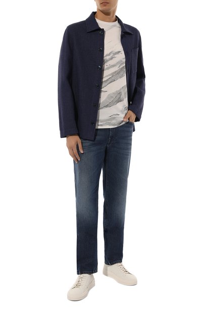 Хлопковая футболка ZILLI, арт. TSR02AM0100VLM000, фото 2