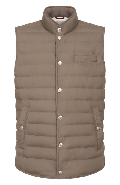 Мужской пуховый жилет BRUNELLO CUCINELLI, арт. MV4081711