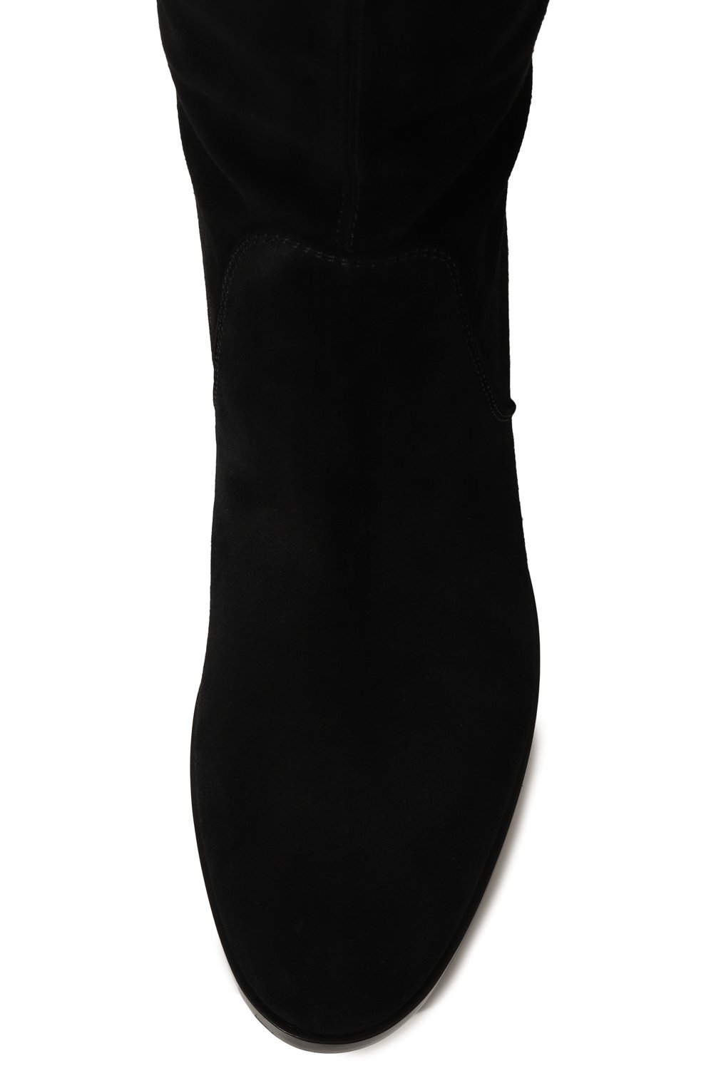 Замшевые сапоги SERGIO ROSSI черного цвета по цене 93300 руб., арт. A59670/MCRM13, фото 6 Замшевые сапоги SERGIO ROSSI, арт. A59670/MCRM13, фото 6
