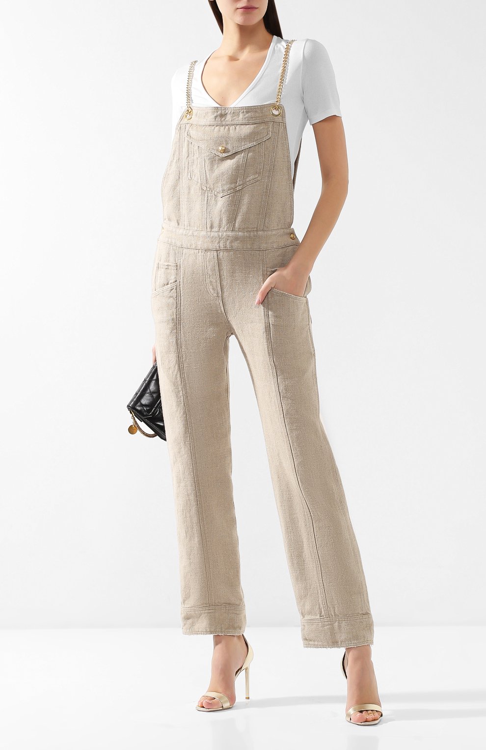 Льняной комбинезон BALMAIN, арт. RF15286/D019, фото 2