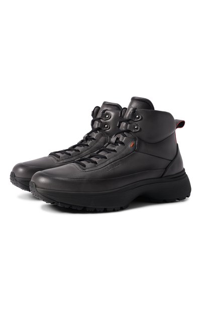 Мужские кожаные ботинки bounce rock SANTONI, арт. MBBG22268NECKENU