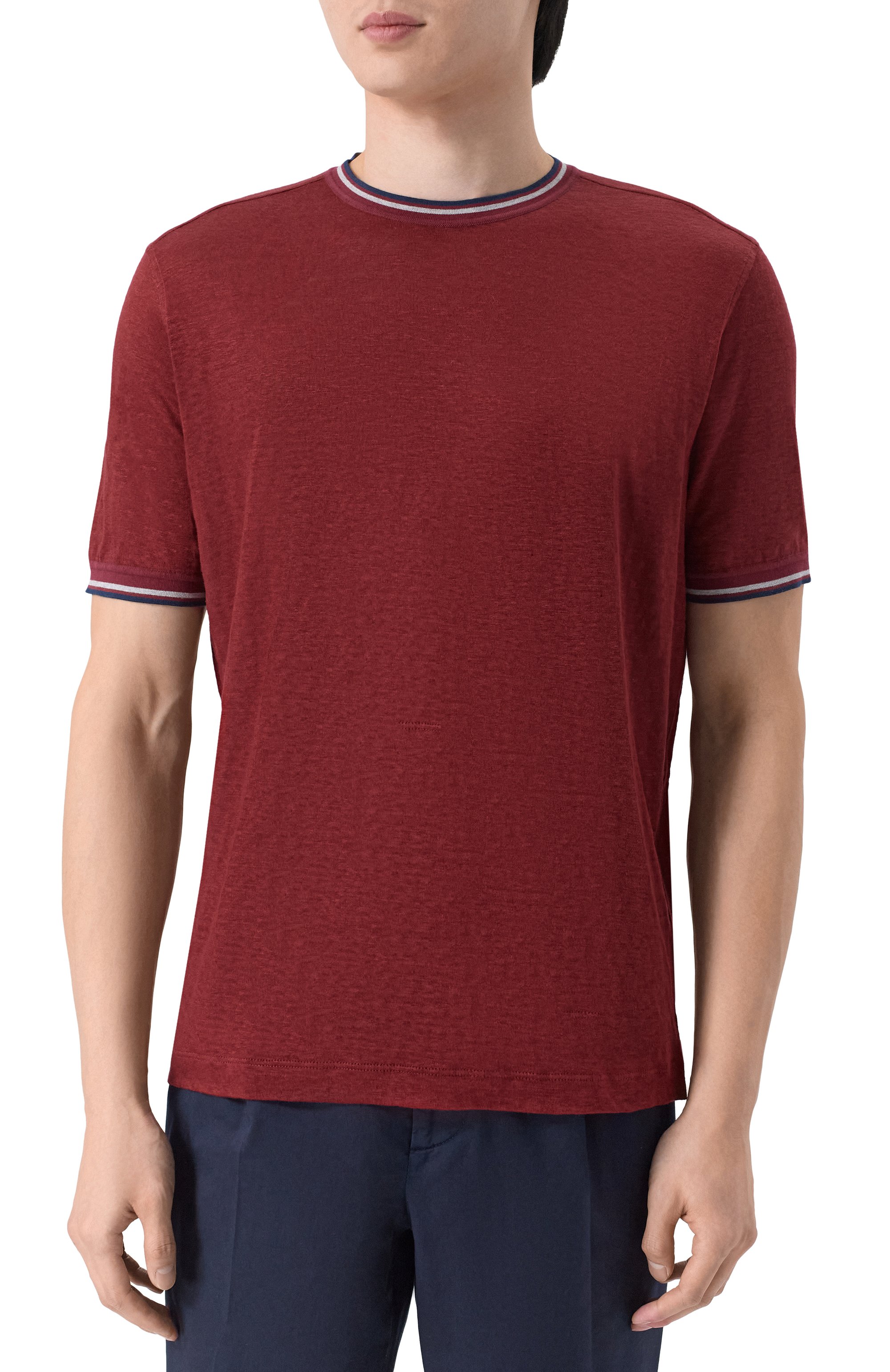 Льняная футболка STEFANO RICCI, арт. K919070G10/T26104, фото 3