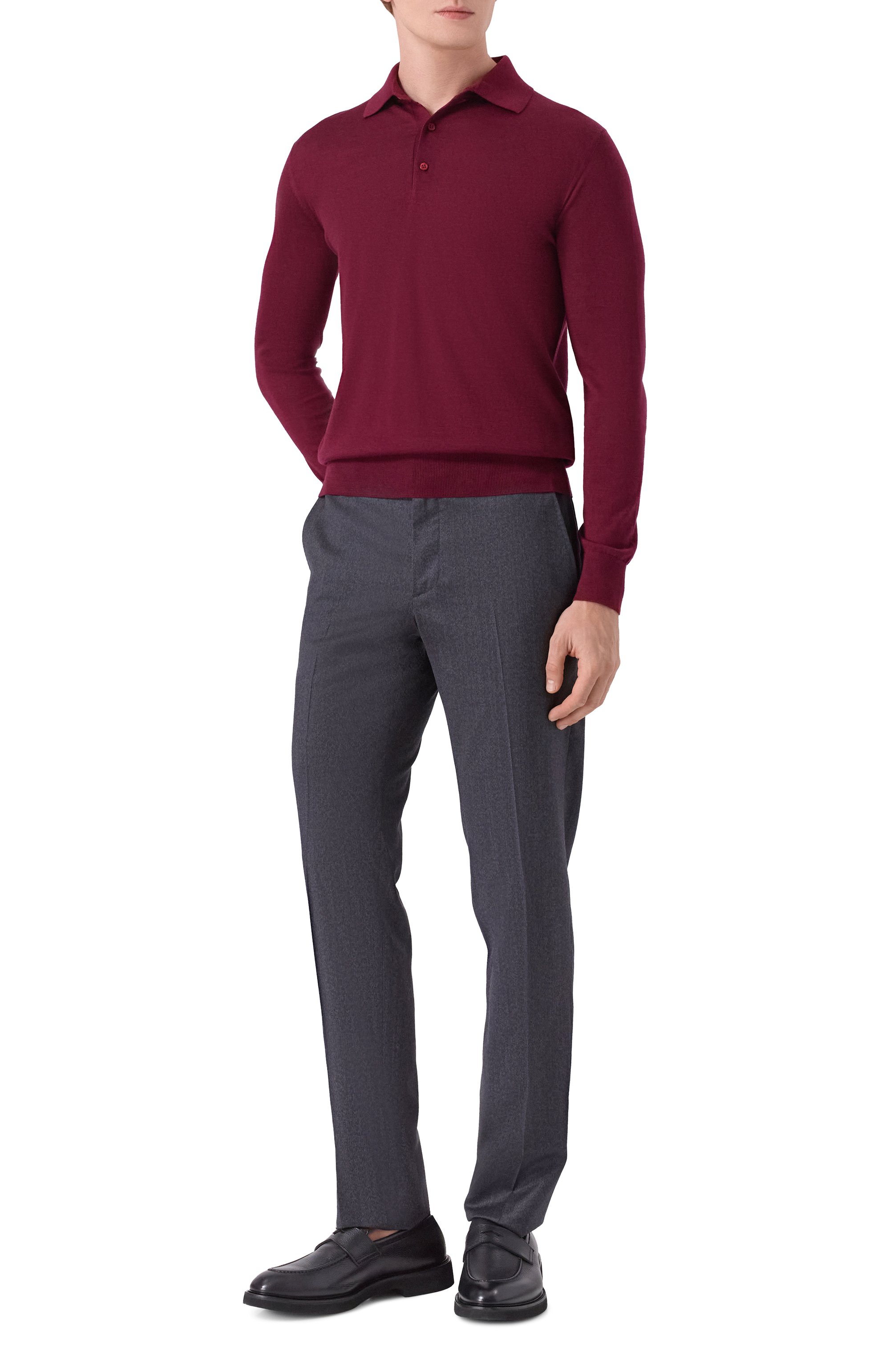 Шерстяные брюки STEFANO RICCI, арт. M1T5300014/W0029T, фото 2