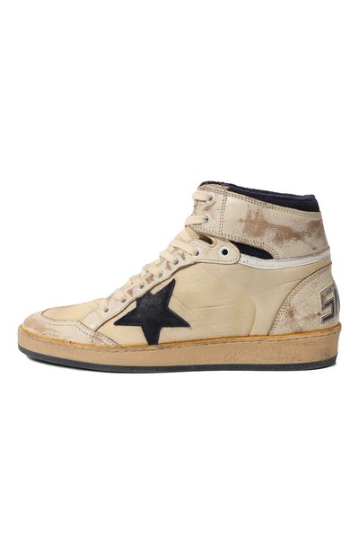 Кожаные кеды sky-star GOLDEN GOOSE DELUXE BRAND, арт. GMF00230/F0033391035, фото 4