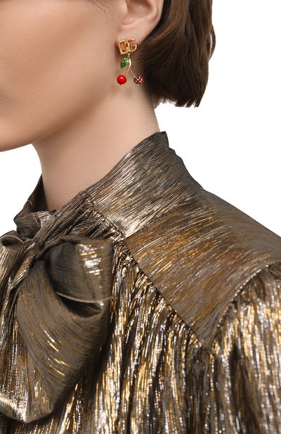 Серьги DOLCE & GABBANA, арт. WEP6C1 W1111/G0LD/M, фото 2