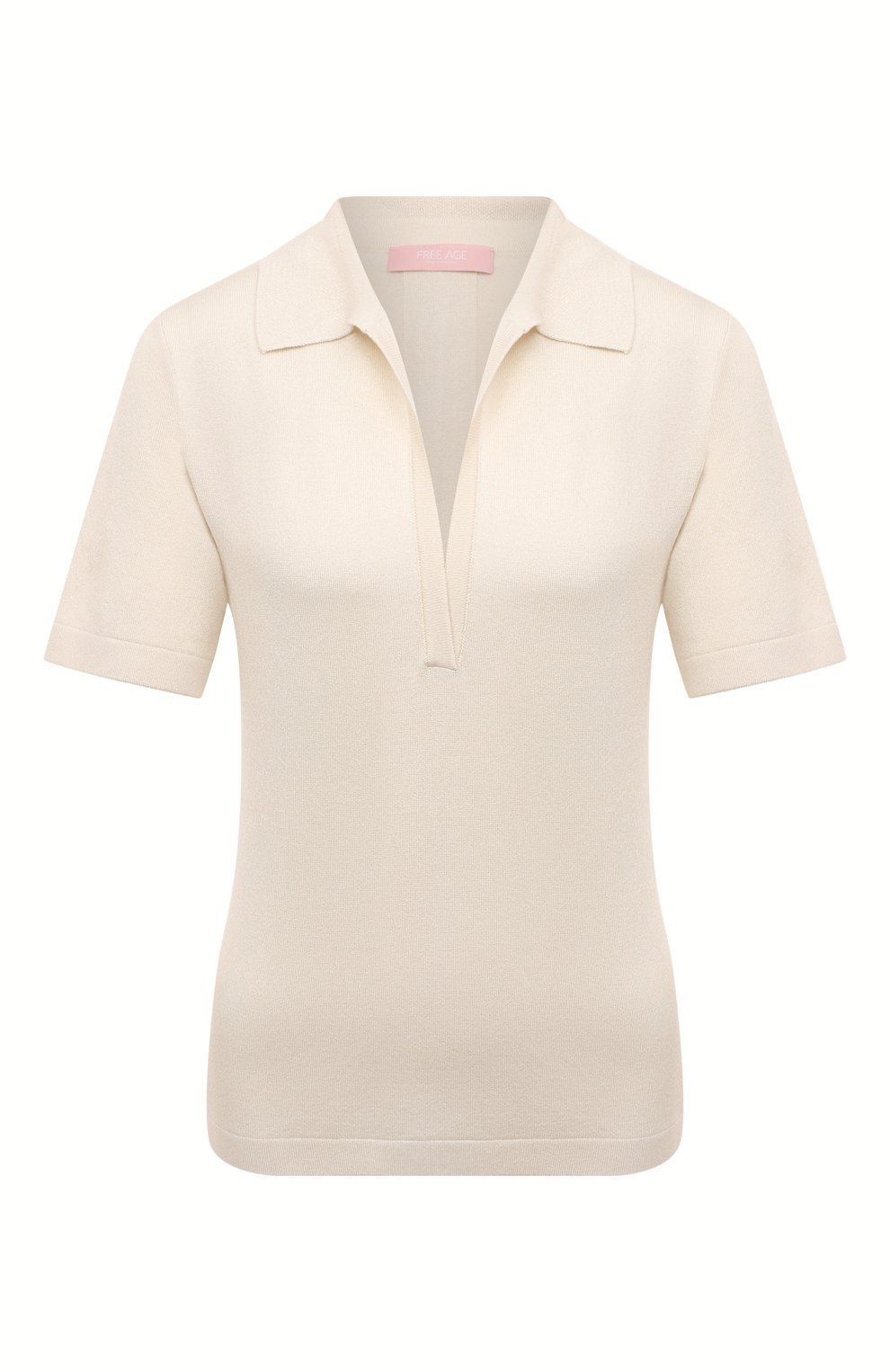 Поло из шелка и кашемира FREEAGE, арт. LW23.TS008.6030.101, фото 1