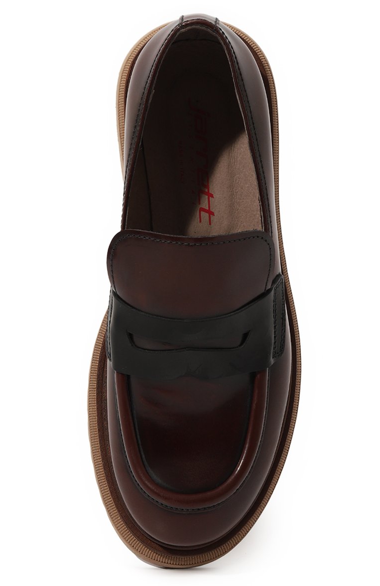 Кожаные пенни-лоферы JARRETT, арт. JE3PA05A/LEATHER/LEATHER/35-40, фото 1