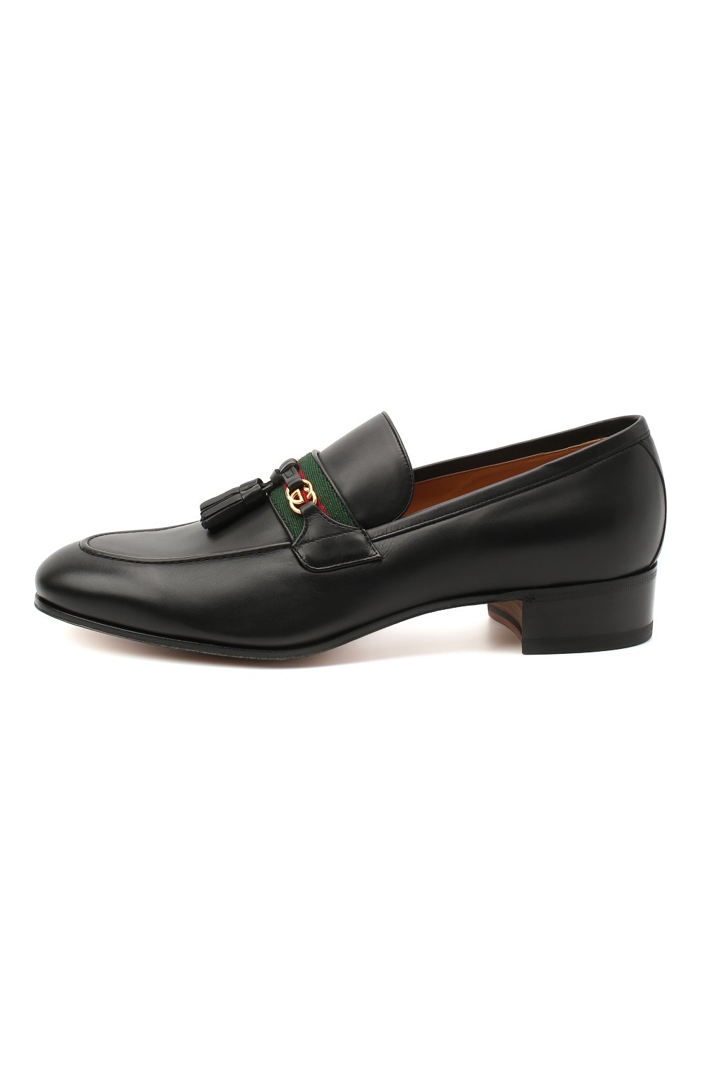 Кожаные лоферы paride GUCCI, арт. 624720/1W610, фото 3