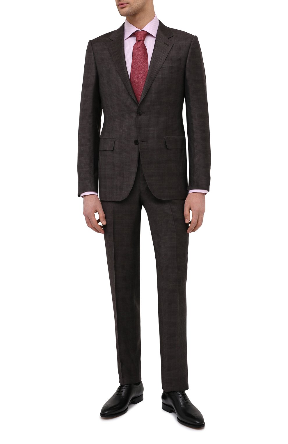 Хлопковая сорочка ETON розового цвета по цене 19850 руб., арт. 1000 01280, фото 2 Хлопковая сорочка ETON, арт. 1000 01280, фото 2