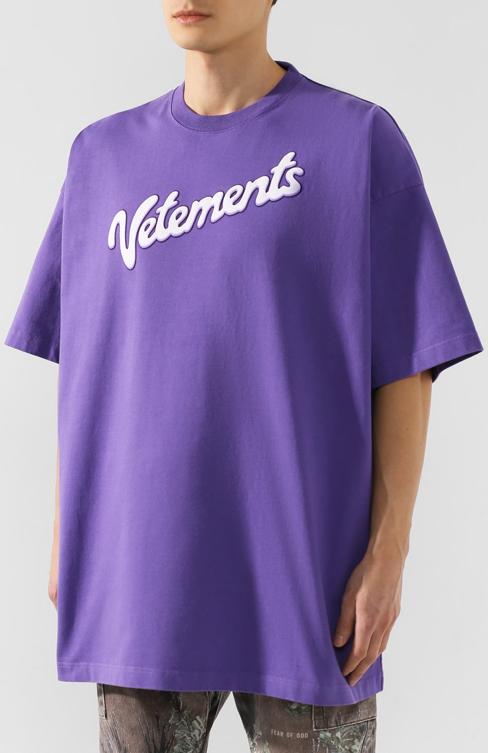 Хлопковая футболка VETEMENTS, арт. SS20TR413 1611/M, фото 3