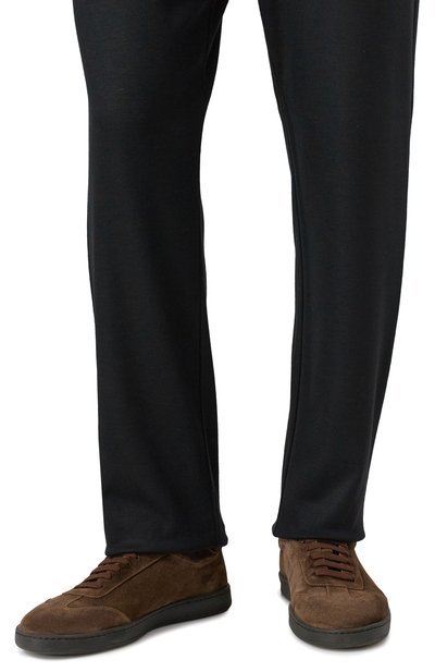 Замшевые кеды CORNELIANI, арт. 26TM59-2620932, фото 3