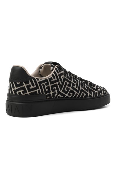 Текстильные кеды b-court BALMAIN, арт. FM1VI288/TJCM, фото 5